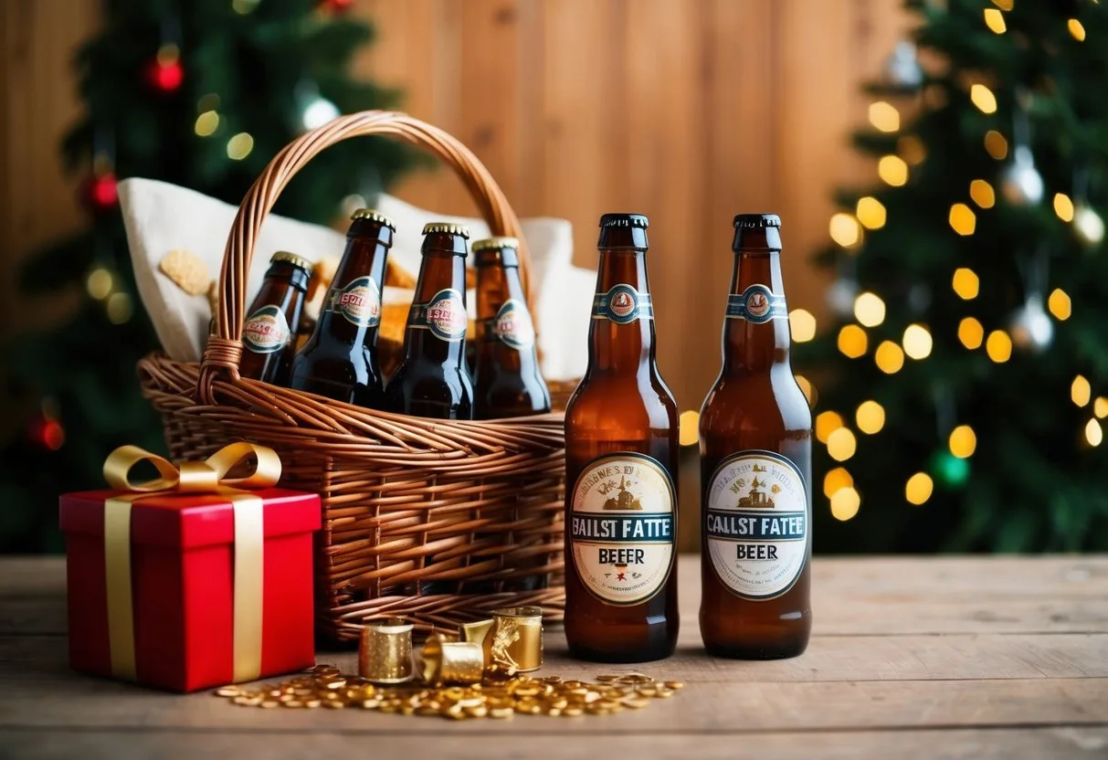 Lav en gavekurv med specialøl til din far i december